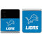 NFL Detroit Lions Distressed Galaxy Z Flip4 5G Skin